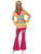 Mod Girl Go Go GoGo 1960s 1970s Hippie Hippy Retro Disco Adult Womens Costume