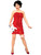 Betty Boop Red Sequin Retro Cartoon Licensed Women Costume