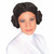 Princess Leia Star Wars Movie Disney Licensed Women Costume Wig with Bun