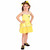 Emma The Wiggles Yellow Wiggle Ballerina Child Girls Costume Tutu Skirt 3-5