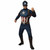Captain America Deluxe Muscle Marvel Avengers Endgame Superhero Mens Costume