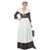 Colonial Village Woman Pioneer Olden Day Pilgrim Victorian Womens Costume