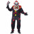 Die Laughing Clown & Big Mouth Mask Killer Evil Jester Horror Adult Mens Costume