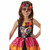 Sugar Skull Day Of The Dead Senorita Spanish Mexican Tween Girls Costume 9-10Y