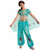 Jasmine Teal Deluxe Disney Aladdin Princess Book Week Child Girls Costume