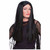 Morticia Addams Family Long Black Womens Wig