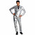 Derek Zoolander Silver Suit Movie Men Costume