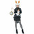 White Rabbit Alice Adventures in Wonderland Storybook Womens Costume