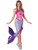 Beautiful Mermaid Princess Ariel Fairytale Storybook Women Costume