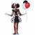 Creepy Clown Horror Killer Joker Evil Halloween Girls Costume