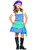 Gypsy Princess Fortune Teller Tarot Card Reader Storybook Girls Costume