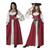 Medieval Beer Maid Maid Marion Pirate Renaissance Womens Costume Overdress