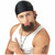 Homie Hip Hop Retro 80s Dark Brown Mens Goatee