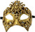Colombina Barocco Dama Gold Venetian Italian Made Masquerade Womens Mens Mask