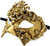 Colombina Barocco Dama Gold Venetian Italian Made Masquerade Womens Mens Mask