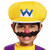 Wario Deluxe Super Mario Villain Bad Plumber Video Game Cartoon Boys Costume