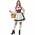 Beer Garden Girl Maid Dirndl Bavarian German Oktoberfest Adult Womens Costume