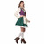 Beer Garden Girl Maid Dirndl Bavarian German Oktoberfest Adult Womens Costume