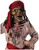 Skeleton Pirate Buccaneer Horror Halloween Dress Up Child Boys Costume