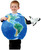 Earth In Space Globe World Geography Child Toddler Boys Costume Earth In Space Globe World Geography Child Toddler Boys Costume