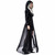 Gothic Hooded Dress Sinister Witch Dark Medieval Black Adult Womens Costume