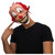 Tweezer Clown Horror Circus Creepy Mens Costume Overhead Mask With Hair Tweezer Clown Horror Circus Creepy Mens Costume Overhead Mask With Hair