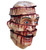 Sliced Face Horror Scary Halloween Mens Costume Overhead Mask Sliced Face Horror Scary Halloween Mens Costume Overhead Mask