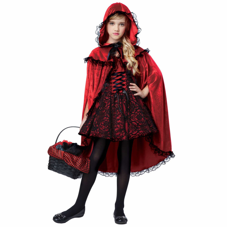 Deluxe Little Red Riding Hood Fairytale Storybook Book Week Girls Costume