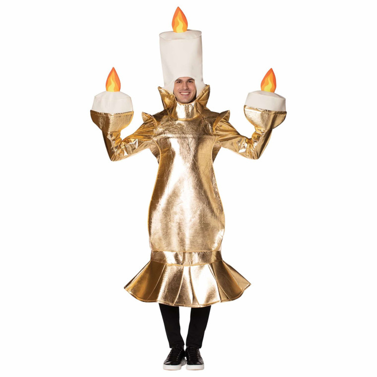 Candelabra Candle Holder Funny Unisex Adult Mens Womens Costume