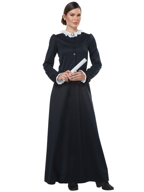 Susan B Anthony Harriet Tubman 1800s Colonial Olden Day Victorian Womens Costume