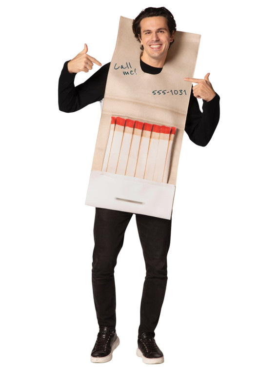 Book of Matches Kitchen Funny Unisex Adult Mens Womens Costume