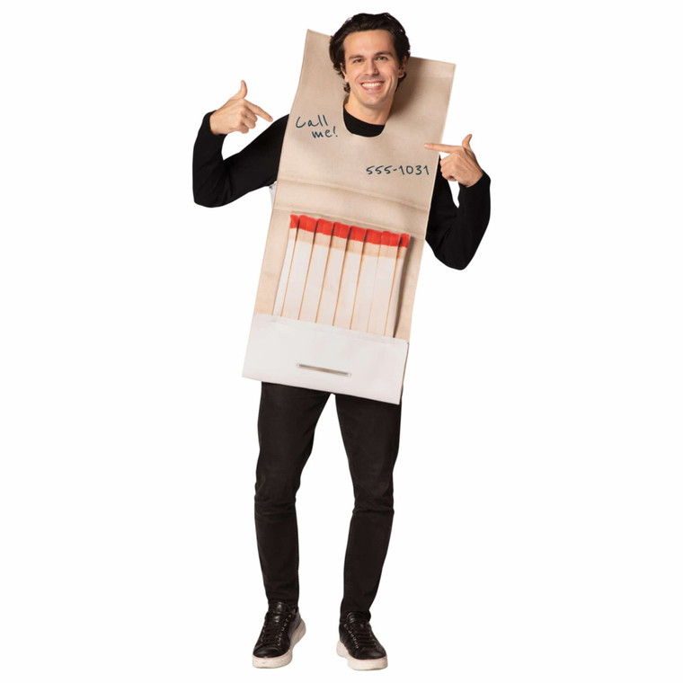 Book of Matches Kitchen Funny Unisex Adult Mens Womens Costume