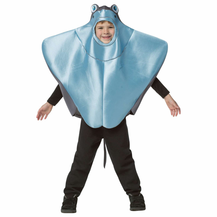 Stingray Blue Sea Ray Ocean Animal Unisex Toddler Boys Girls Costume 18-24M