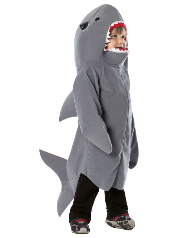 Shark Sealife Ocean Big Fish Animal Unisex Toddler Boys Girls Costume 3-4T