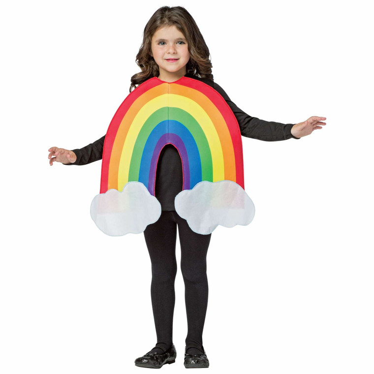 Rainbow With Cloud Nature Weather Book Week Unisex Child Boys Girls Costume 4-6