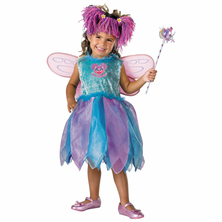 Abby Cadabby Fairy Deluxe Sesame Street Muppet TV Toddler Girls Costume