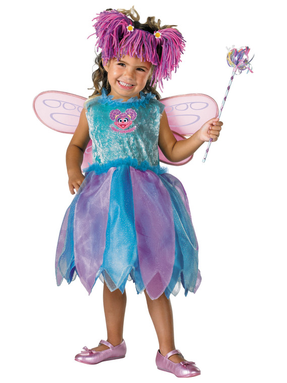 Abby Cadabby Fairy Deluxe Sesame Street Muppet TV Toddler Girls Costume 12-18M