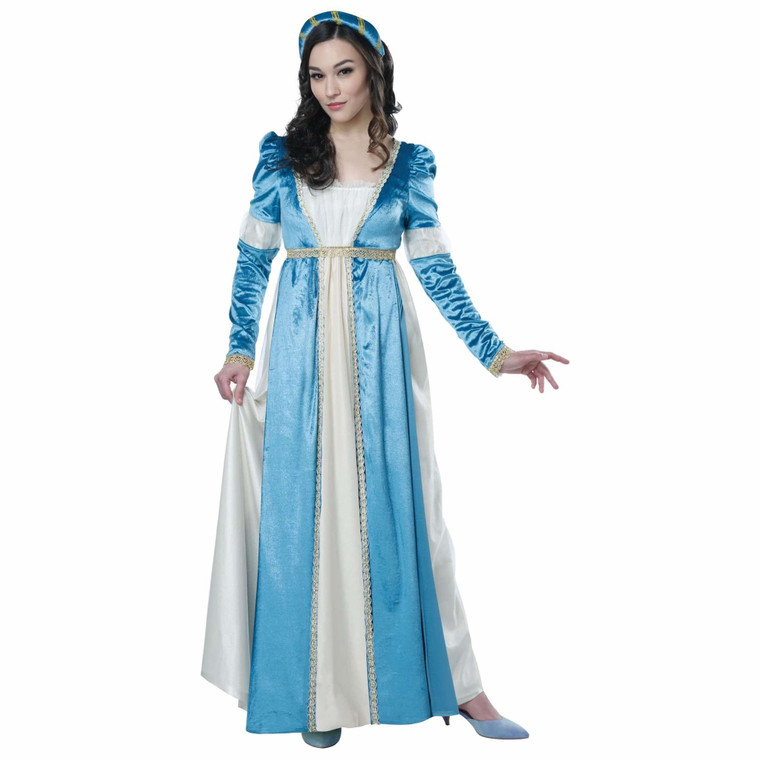 Juliet Capulet Shakespeare Romeo Renaissance Medieval Maid Womens Costume