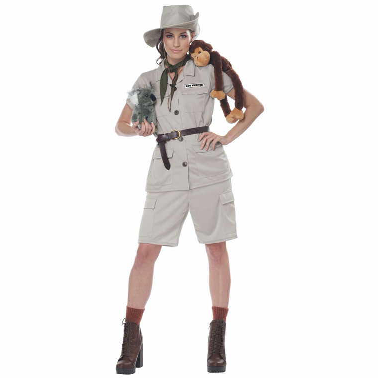 Anthropologist Park Ranger Archeologist Zookeeper Wildlife Expert Womens Costume