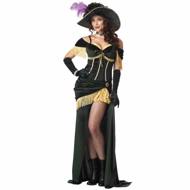 Saloon Madame Cowboy Western West Can Can Burlesque Melbourne Cup Women Costume