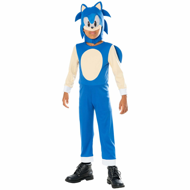 Sonic The Hedgehog Classic Video Game Movie Cartoon Child Boys Costume