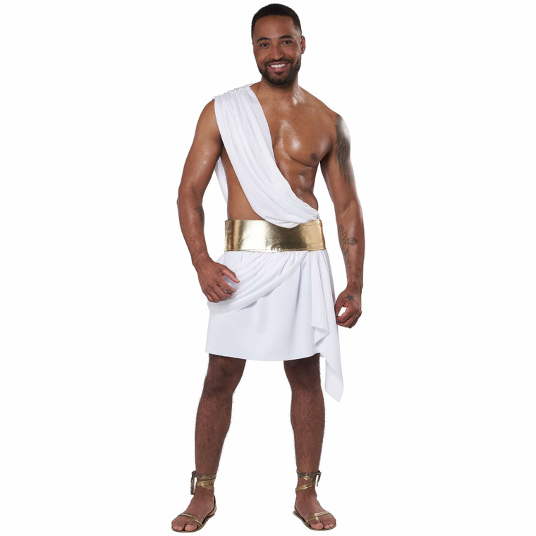 Toga God Greek Egyptian Pharaoh Adult Mens Costume