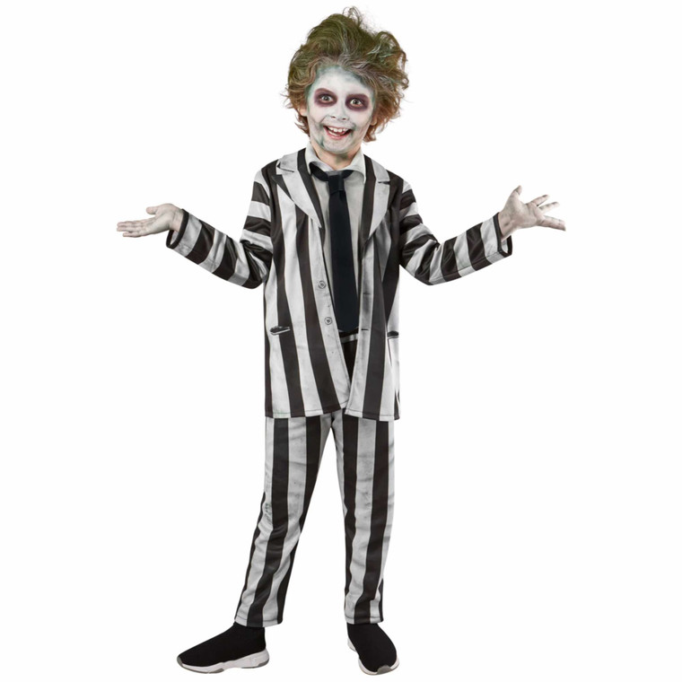 Beetlejuice Deluxe Movie Boys Costume