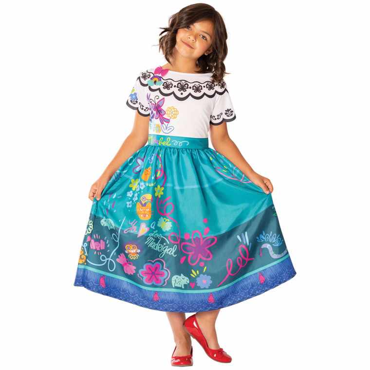 Mirabel Disney Encanto Girls Costume 4-6 Years