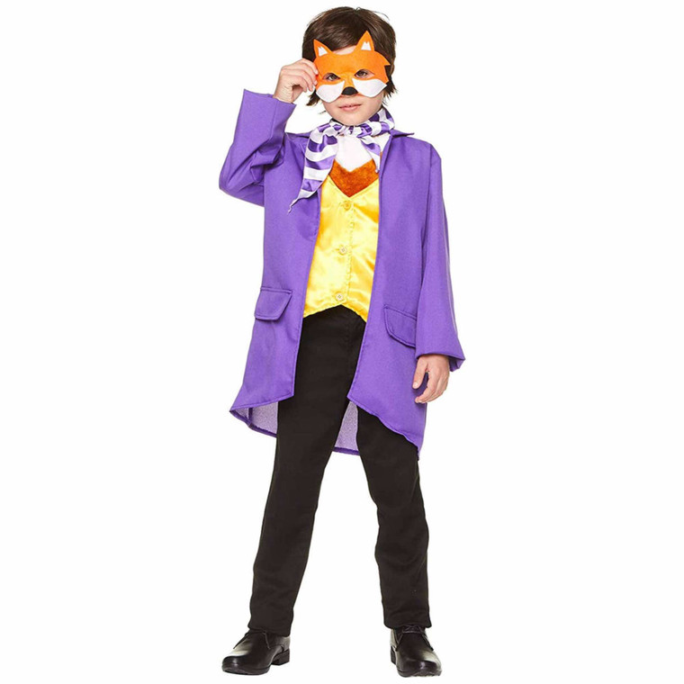 Mr Fox Storybook Boys Costume