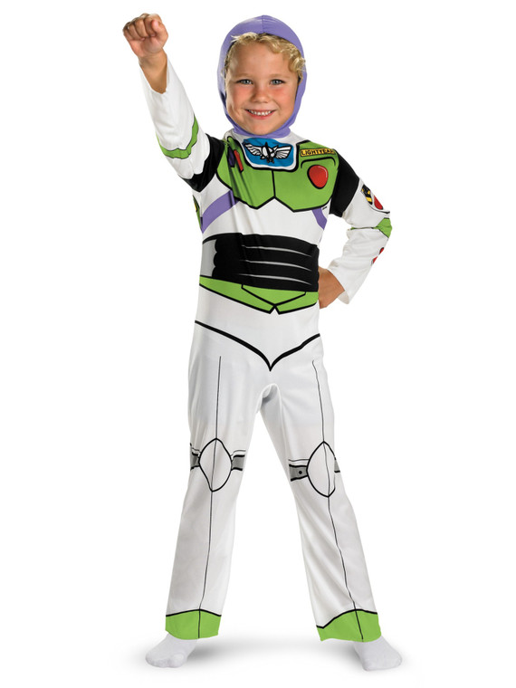 Buzz Lightyear Classic Spaceman Disney Pixar Toy Story Boys Costume