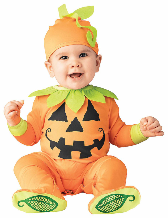 Jack O Lantern Pumpkin Halloween Baby Costume