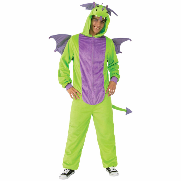 Dragon Medieval Jumpsuit Unisex Teen Costume S-M
