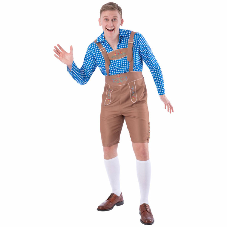 Oktoberfest Lederhosen Mens Costume