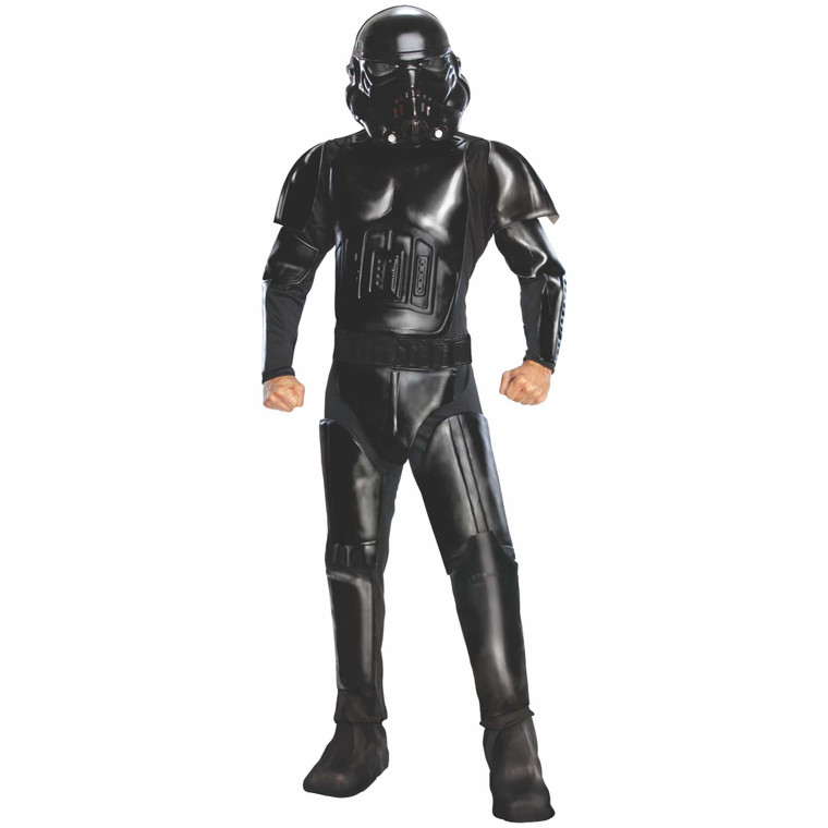 Black Shadow Trooper Deluxe Star Wars Men Costume